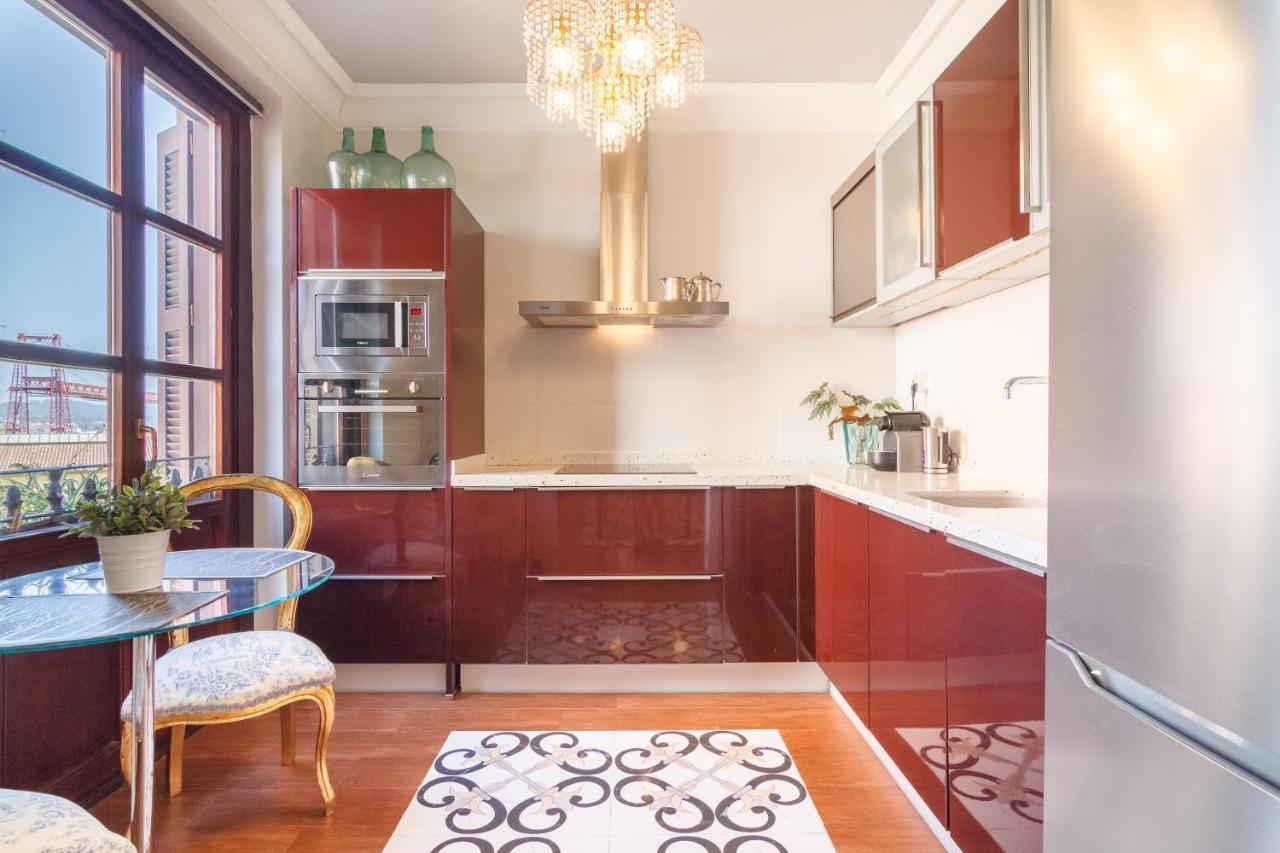 Amplio Y Elegante Con Diseno Vintage Apartment Portugalete Ngoại thất bức ảnh