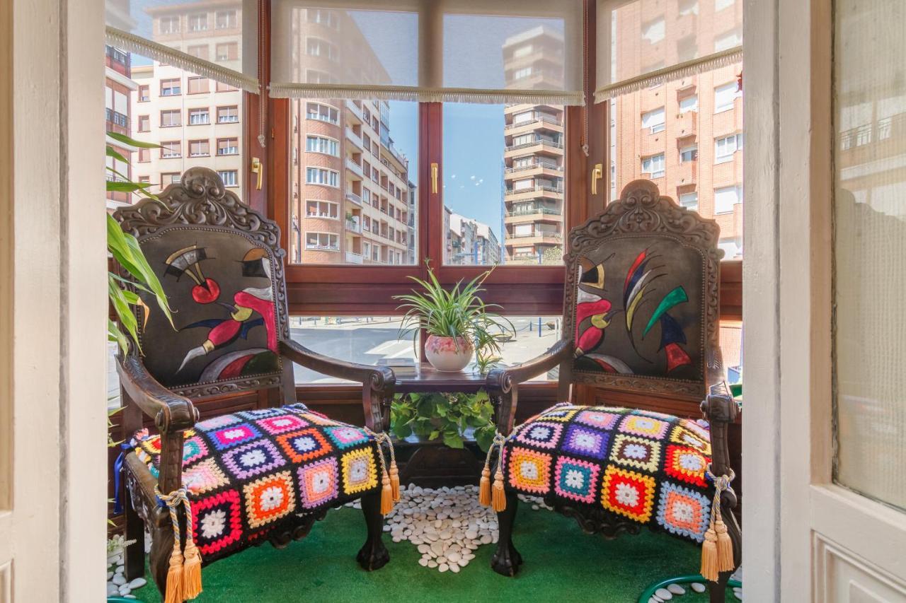 Amplio Y Elegante Con Diseno Vintage Apartment Portugalete Ngoại thất bức ảnh